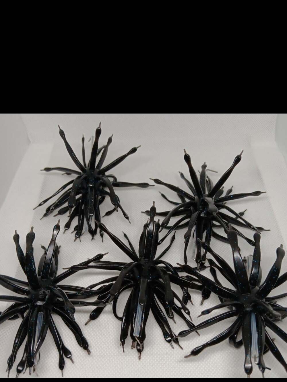 6th Sense The Abstract Lot Of 5 Size 18 Black/Blue Fishing Plastics New No Boxes